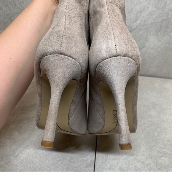 Nine West Just Like Me suede ankle boots 6.5 W - Picture 5 of 14